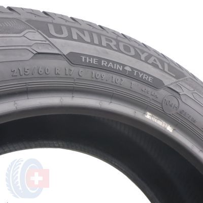 5. 2 x UNIROYAL 215/60 R17C 109/107T AllSeasonMax 2020 Wielosezon 7-7,2mm