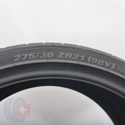 4. Opony 275/30 R21 2x KUMHO 98Y XL Ecsta Ps91 Letnie 2022 6mm