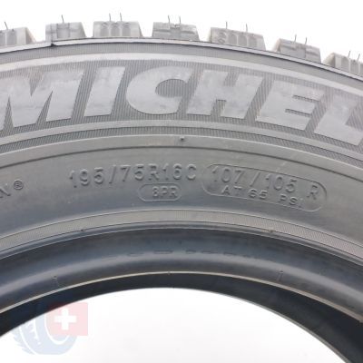 8. Opony 195/75 R16C 4x MICHELIN 107/105R Agilis Alpin Zimowe 2022 