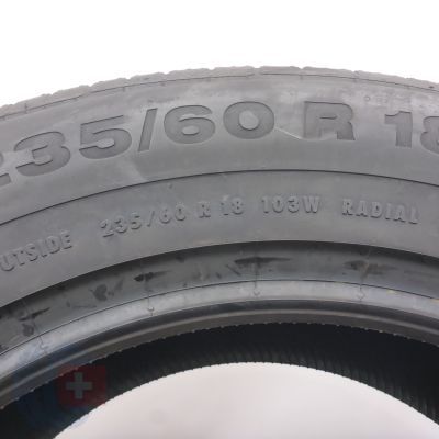 5. Opony 235/60 R18 2x CONTINENTAL 103W ContiSportContact 5 N0 Letnie 2022 