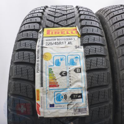 3. Opony 225/45 R17 2x PIRELLI 94V XL Winter Sottozero 3 Zimowe 2020