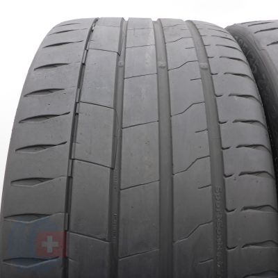 2. Opony 285/35 R22 2x CONTINENTAL 106Y XL SportContact 7 Letnie 2024 5,2-5,5mm