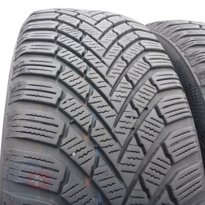 2. Opony 205/55 R16 2x CONTINENTAL 91T WinterContact TS860 Zimowe 2018, 2020 6,5-7mm
