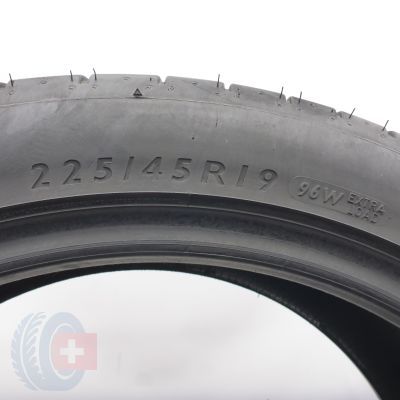 6. Opony 225/45 R19 4x DUNLOP 96W XL Sport Maxx RT Letnie 2019 7,2-6,8-6,2mm 