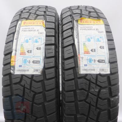 3. Opony 205/80 R16 4x PIRELLI 104T Scorpion ATR M+S Letnie 2019 Jak Nowe