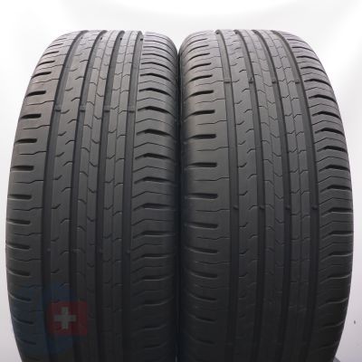 3. Opony 235/60 R18 4x CONTINENTAL 107V XL ContiEcoContact 5 VOL Letnie 2020 7,2-7,5mm
