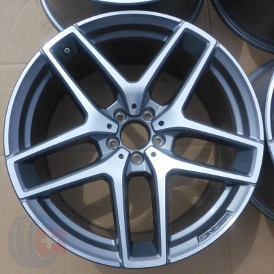 5. 4 x Alufelgi 21 MERCEDES 5x112 Et52,5/38 10/11J Original AMG TPMS