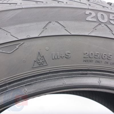 7. Opony 205/65 R16C 2x CONTINENTAL107/105T VancoWinter 2 Zimowe 2022 9,8-9mm 