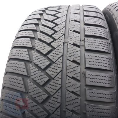 2. Opony 225/45 R18 2x CONTINENTAL 95V XL WinterContact TS850P Zimowe 2018, 2019 7mm