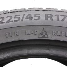 6. Opony 225/45 R17 4x BARUM 91H Polaris 5 Zimowe 2018 6.5-7.5mm