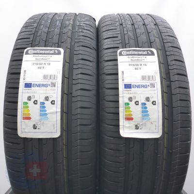 5. Opony 215/60 R19 4x CONTINENTAL 93T EcoContact 6 SEAL Letnie 2023 