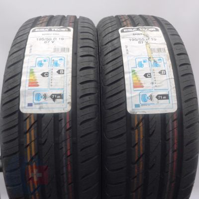 3. Opony 195/55 R16 4x ESA TECAR 87V Spirit Pro Letnie 2018/19