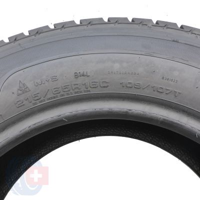 4. Opony 215/65 R16C 4x SAVA 109/107T eskimo LT Zimowe 2022 8,5-8,8mm