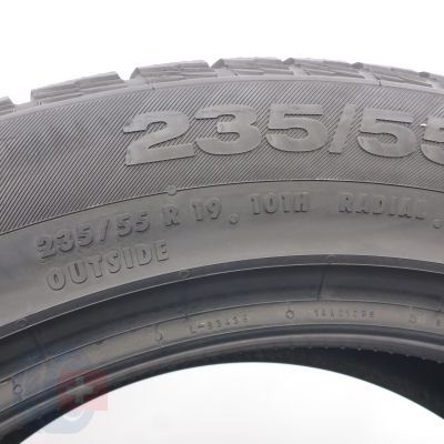 6. Opony 235/55 R19 4x CONTINENTAL101H CrossContact Winter A0 Zimowe 2022 8,2mm