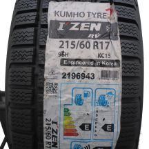 3. 1 x KUMHO 215/60 R17 96H I Zen RV KC15 Zima 2017 Jak Nowa Nieużywana