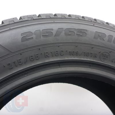 6. Opony 215/65 R16C 4x PIRELLI 109/107R Carrier Winter Zimowe 2022, 2024 9-10mm