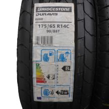 2. 4 x BRIDGESTONE 175/65 R14C 90/88T Duravis R660 Lato 2017 Jak Nowe