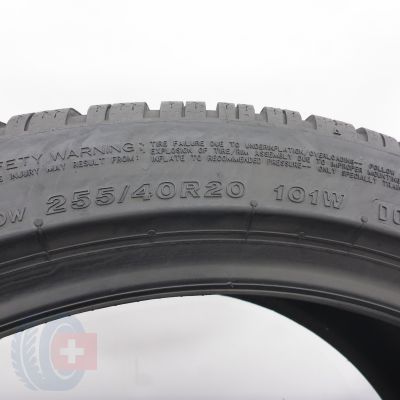 9. Opony 255/40 R20 4x BRIDGESTONE101W XL Blizzak 6 Zimowe 2025 7,5-7,2mm