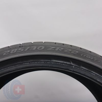 5. Opony 285/30 R22 2x PIRELLI 101Y XL AO PZero PZ4 PNCS Letnie 2019 6mm
