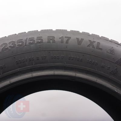 7. Opony 235/55 R17 4x CONTINENTAL 103V XL WinterContact TS 850 P Zimowe 2018 6,8-7,5mm