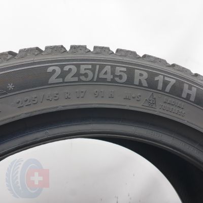 6. Opony 225/45 R17 4x SEMPERIT 91H Speed-Grip 5 Zimowe 2024 8,8mm