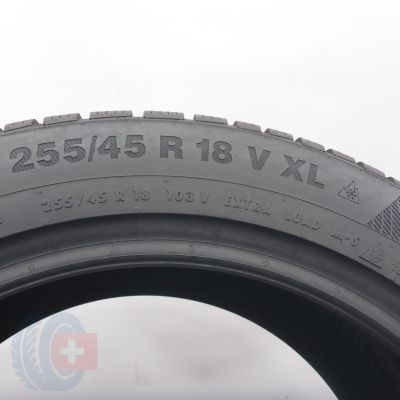 5. Opony 255/45 R18 2x CONTINENTAL 103V XL WinterContact TS 850 P Zimowe 2021 7,5mm