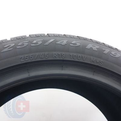 8. Opony 255/45 R19 2x PIRELLI 100V XL Sottozero Winter 240 Serie II N0 Zimowe 2024 6,2mm