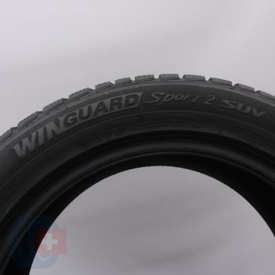 8. Opony 225/55 R18 4x NEXEN 102V XL WinGuard Sport2 SUV Zimowe 2019 Jak Nowe 7-7,5mm