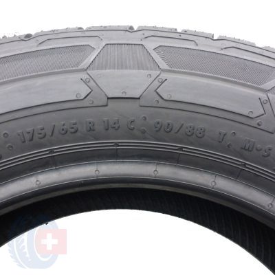 7. Opony 175/65 R14C 4x CONTINENTAL 90/88T VanContact Winter Zimowe 2022 Nieużywane 