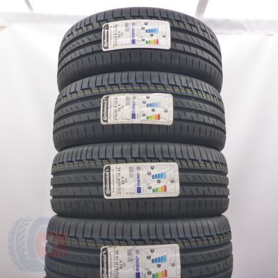 Opony 215/45 R18 4x CONTINENTAL 93Y XL PremiumContact 6 Letnie 2022 