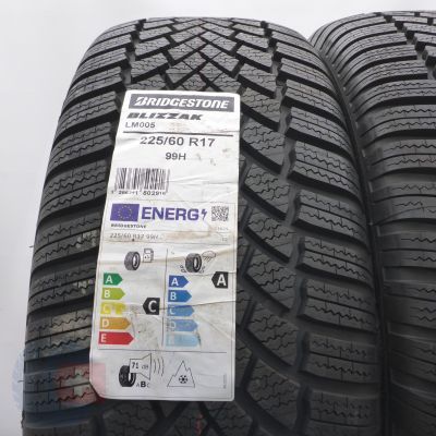 3. Opony 225/60 R17 2x BRIDGESTONE 99H Blizzak LM005 Zimowe 2023 