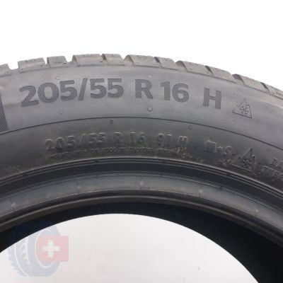 8. Opony 205/55 R16 4x CONTINENTAL 91H WinterContact TS 860 S RFT BMW Zimowe 2023