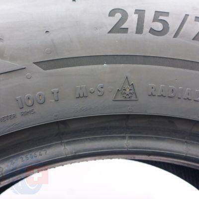 8. Opony 215/70 R16 4x  ESA TECAR 100T SuperGrip PRO Zimowe 2022 7,8-8,2mm