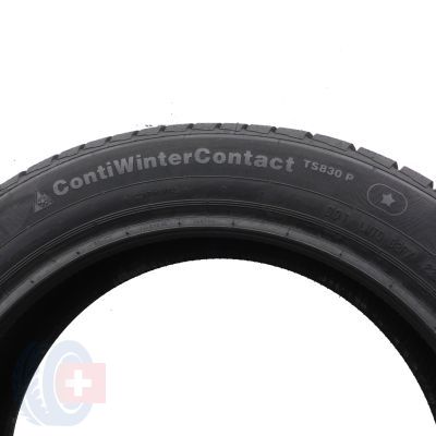 7. Opony 195/55 R17 4x CONTINENTAL 88H ContiWinterContact TS830P BMW Zimowe 2021 Jak Nowe Nieużywane