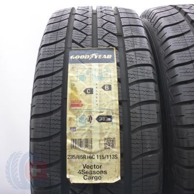 2. Opony 235/65 R16C 2x GOODYEAR 115/113S Vector 4Sesons Cargo Wielosezonowe 2019 