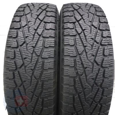 4. 4 x NOKIAN 245/75 R17 121/118Q Hakkapeliitta LT2 Zima 10mm
