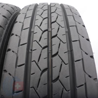 3. Opony 195/70 R15C 2x BRIDGESTONE 104/102S Duravis R660 Letnie 2021 9,5-9,2mm
