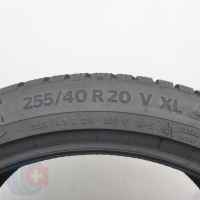 6. Opony 235/40 R20 4x CONTINENTAL 101V XL WinterContact TS870P Zimowe 2023 7-8mm