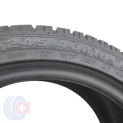3. 1 x DUNLOP 245/40 R18 97H MO XL SP Winter Sport 4D MO Zima 2017 Jak Nowa 7mm