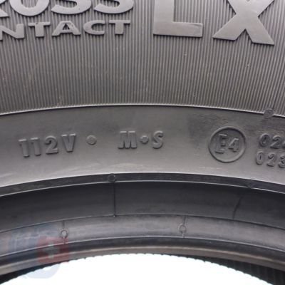 6. Opony 255/60 R18 2x CONTINENTAL 112V Cross Contact LX M+S  Letnie 2021 