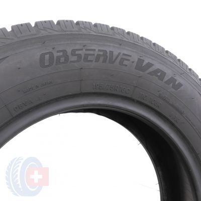 5. 2 x TOYO 195/75 R16 C 110/108R Observe VAN Zima 6.2-6.8mm 