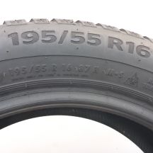 4. Opony 195/55 R16 2x CONTINENTAL 87H WinterContact TS860 Zimowe 2020 6,7-7,3mm
