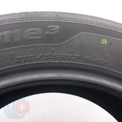 8. Opony 215/55 R17 4x HANKOOK 94V Ventus Prime 3 Letnie 2025 