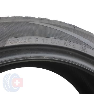 6. 2 x VREDESTEIN 215/45 R17 91V XL Wintrac Xtreme S Zima 6.5 ; 6.8mm