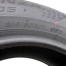 6. 2 x BRIDGESTONE 215/60 R17 96H Turanza T005 Lato 6mm