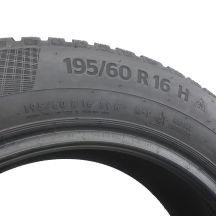 7. 4 x CONTINENTAL 195/60 R16 89H WinterContact TS 860 Zima 6.8-8mm 