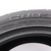 7. Opony 245/45 R20 4x CONTINENTAL 103W XL CrossContact M+S Letnie 2020 Jak Nowe