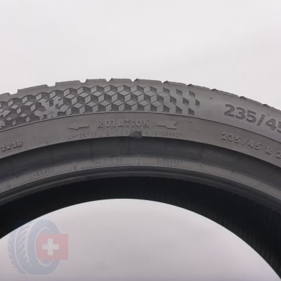 7. Opony 235/45 R21 2x CONTINENTAL 101T XL WinterContact TS 870 P Zimowe 2022/24 7,2-7,8mm