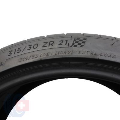 5. Opony 315/30 R21 2x MICHELIN 105Y XL M01 PilotSport 4S Letnie 2021 5,8mm