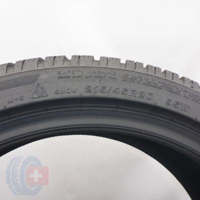 7. Opony 215/45 R20 4x BRIDGESTONE 95W XL Blizzak 6 Zimowa 2025 8-7,5mm